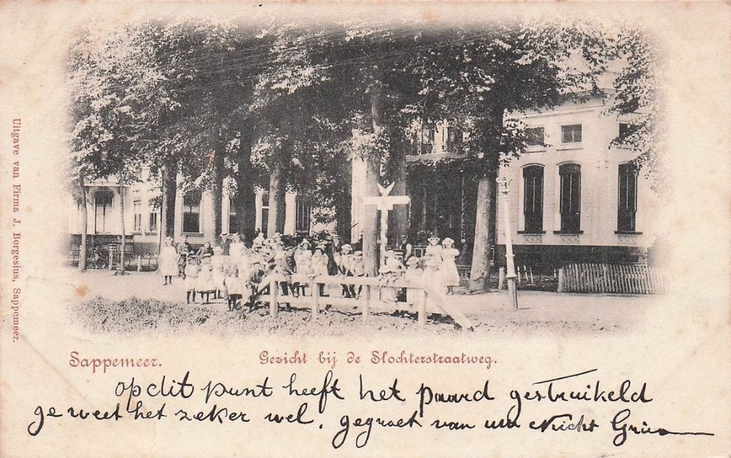 702-373-007 Sappemeer Gezicht Bij De Slochterstraatweg, Verzenden, Voor 1920, Groningen