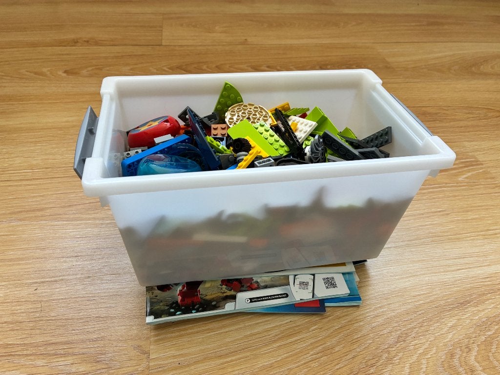 Bak LEGO onderdelen, Lego, Ophalen of Verzenden, Zo goed als nieuw, Losse stenen