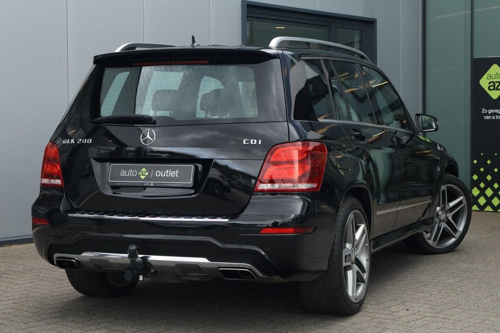 Mercedes-Benz GLK-klasse 200 CDI / AMG Line / Panorama / Tre, Auto's, Mercedes-Benz, Automaat, Euro 5, Gebruikt, Zwart