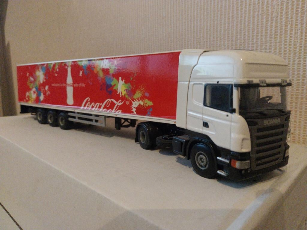 Lion Toys Scania R470 Coca Cola, Verzenden, Nieuw, Bus of Vrachtwagen, Lion Toys