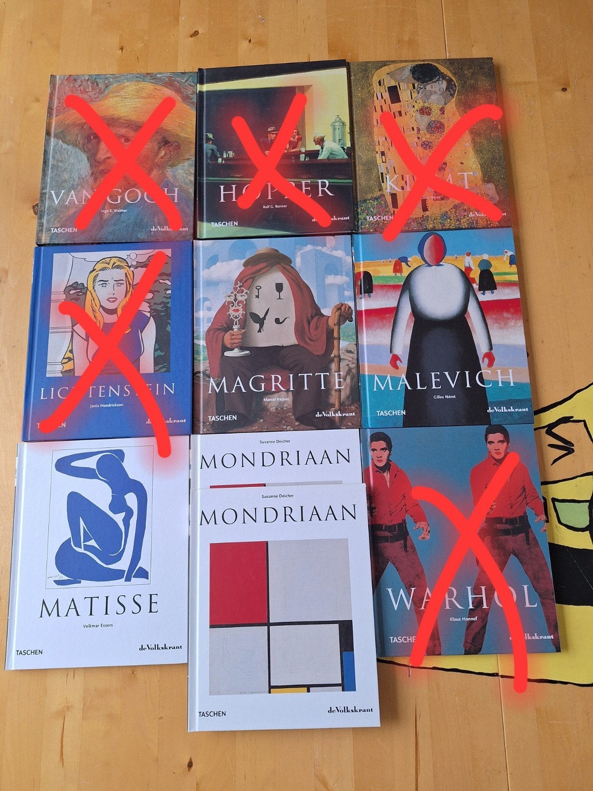 Taschen serie uitgaven de Volkskrant, Boeken, Ophalen of Verzenden, Zo goed als nieuw, Schilder- en Tekenkunst