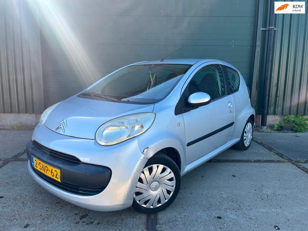 Citroen C1 1.0-12V Séduction | Nwe Koppeling | Airco | 3Drs, Voorwielaandrijving, Airbags, Gebruikt, 765 kg