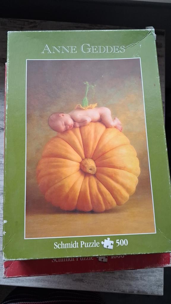 Anne Geddes Puzzels - Compleet - Per stuk of alles, Ophalen, 500 t/m 1500 stukjes, Gebruikt, Legpuzzel