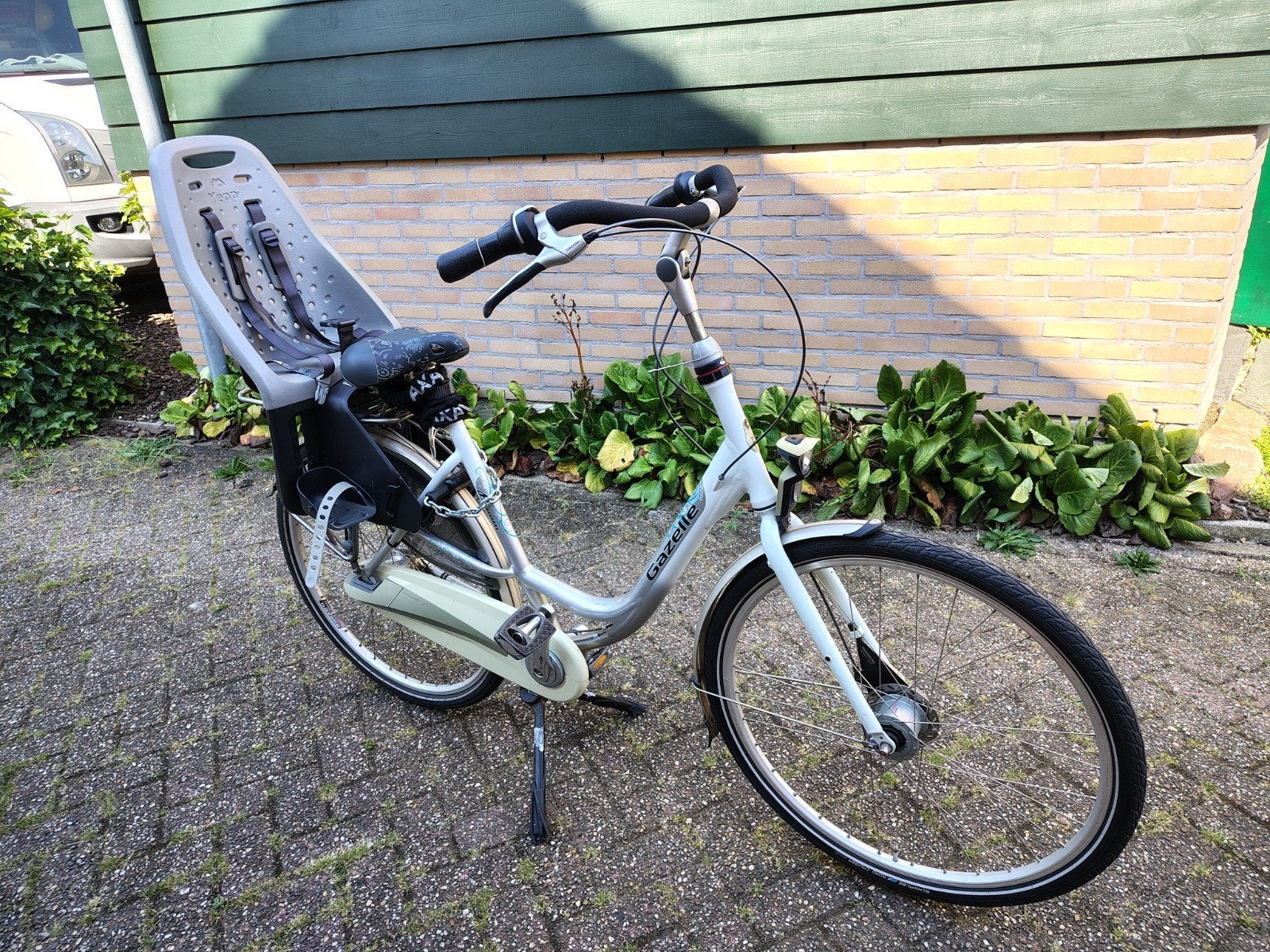 Gazelle Bloom moederfiets 53 inch izgs incl Yepp zitje, Ophalen, 53 tot 56 cm, Versnellingen, Zo goed als nieuw