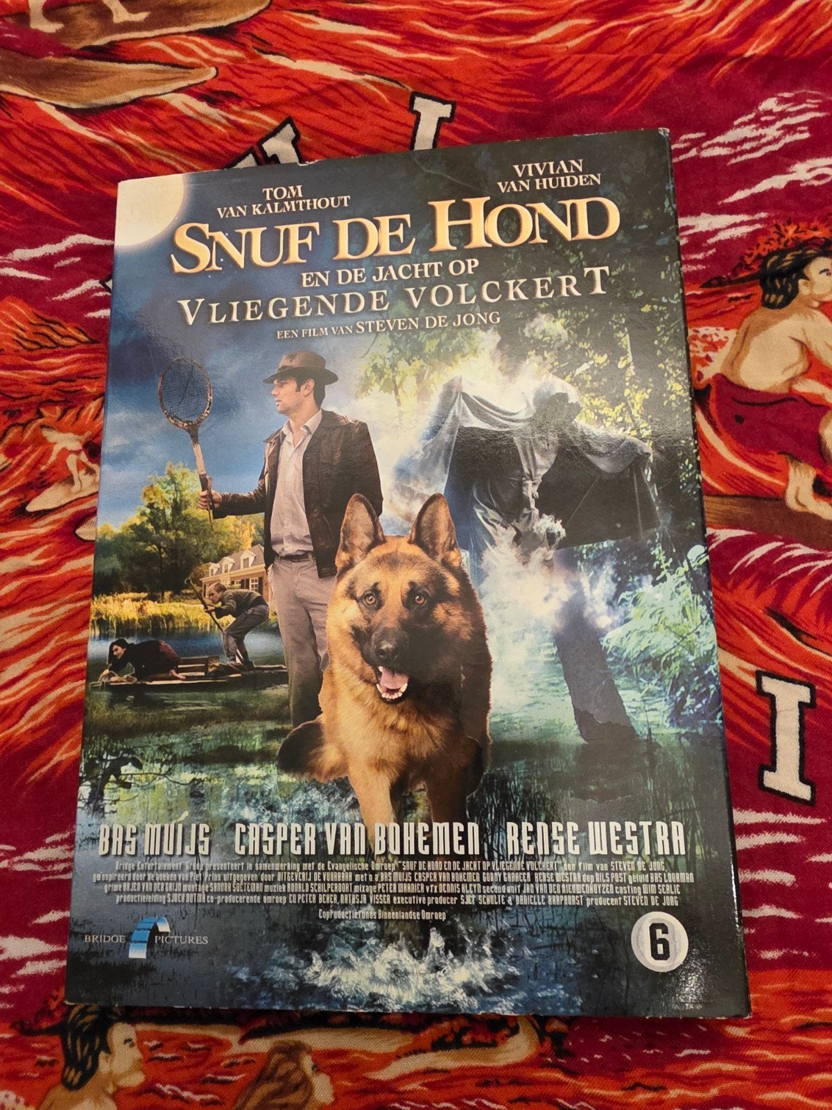 Snuf de Hond en de Jacht op Vliegende Volckert DVD, Alle leeftijden, Ophalen of Verzenden, Zo goed als nieuw