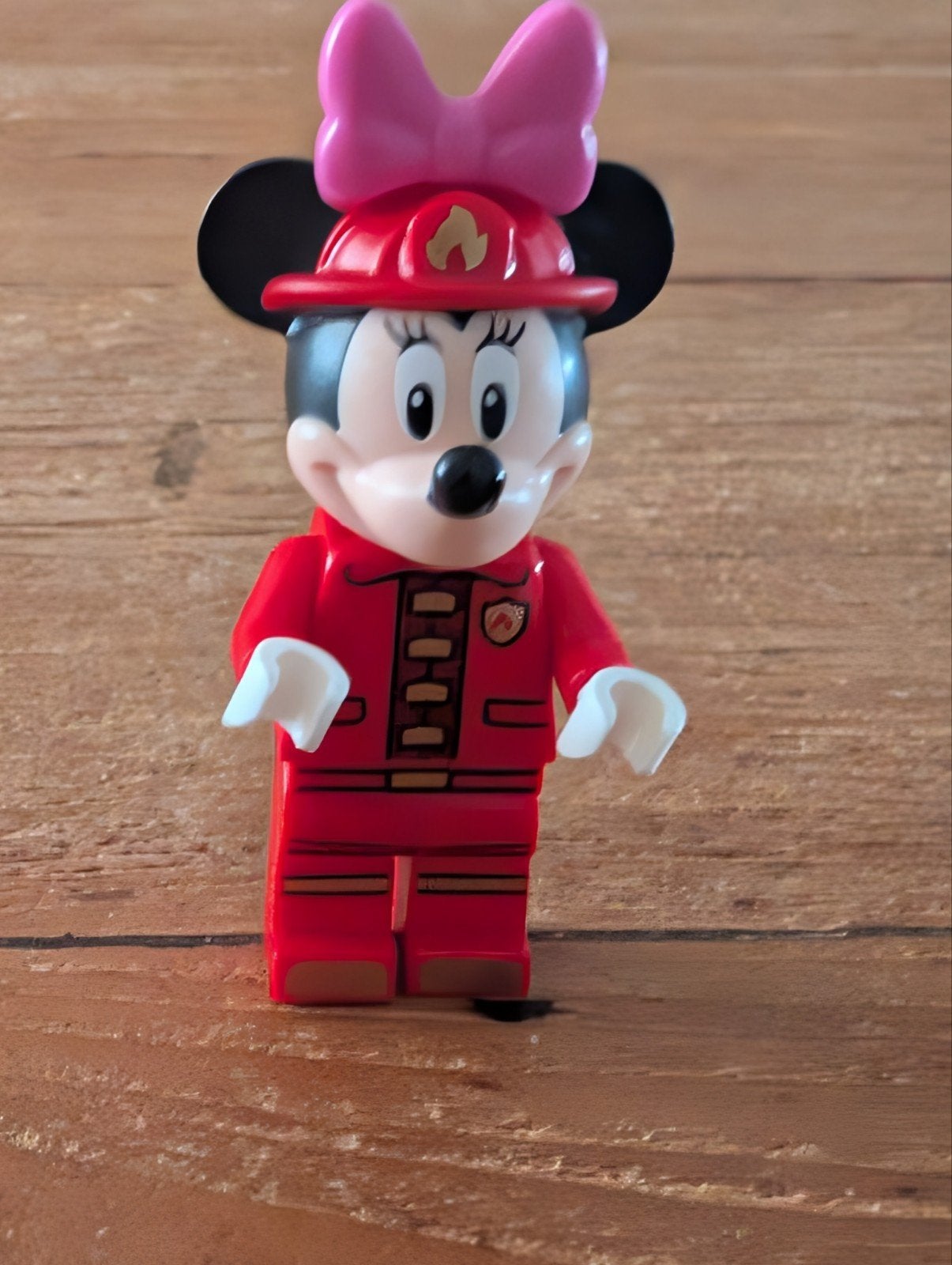 Lego Minifigures Disney Minnie mouse brandweer, Lego, Nieuw, Ophalen of Verzenden, Minifiguur