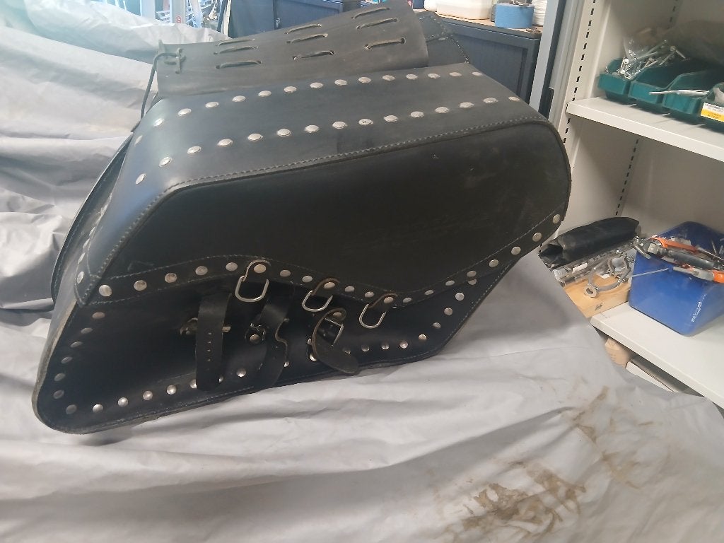 Zadeltassen honda shadow, Verzenden, Zo goed als nieuw