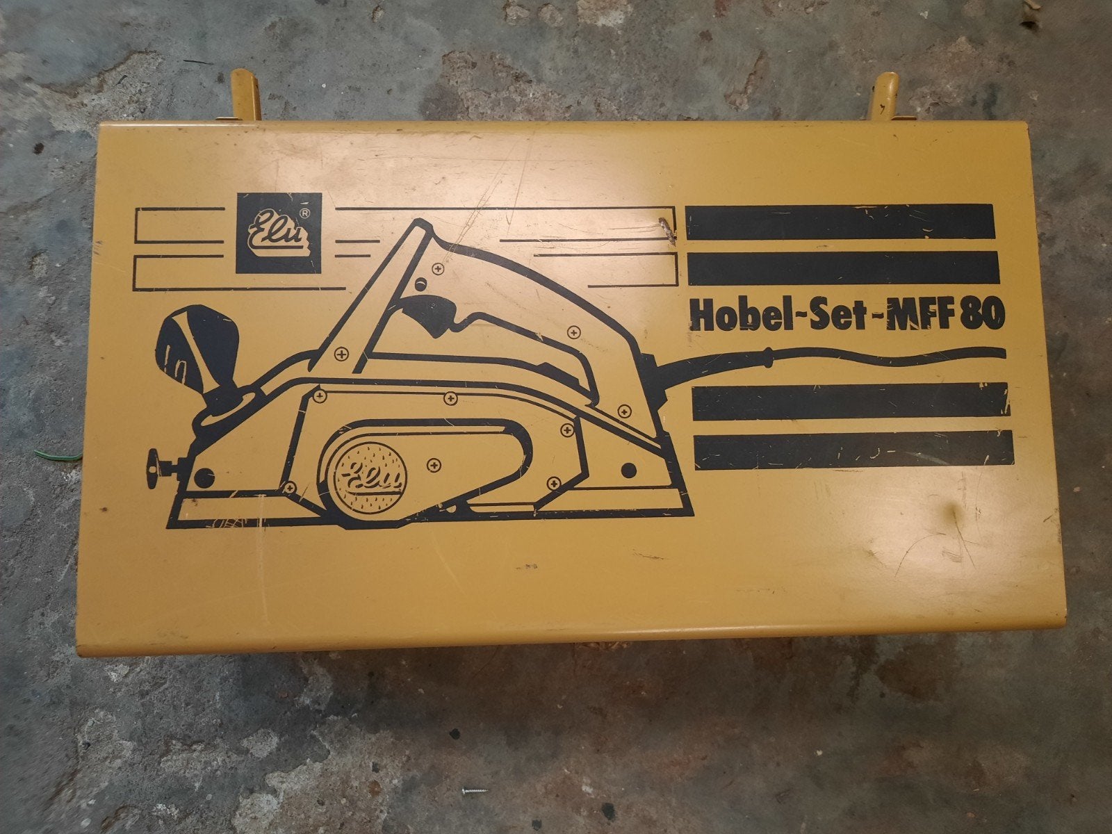 Elu Hobel-Set-MFF 80 Schaafmachine in koffer, Ophalen of Verzenden, Gebruikt