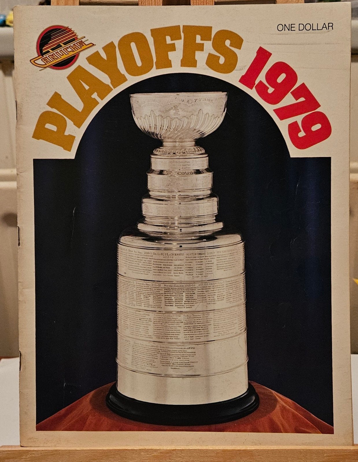 Vintage 1979 Playoff Program Canucks versus Flyers, Ophalen of Verzenden