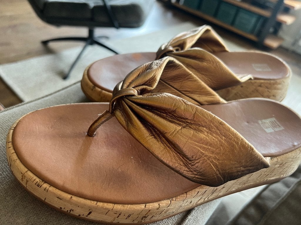 Fitflop Slippers, Slippers, Verzenden, Beige, Fitflop
