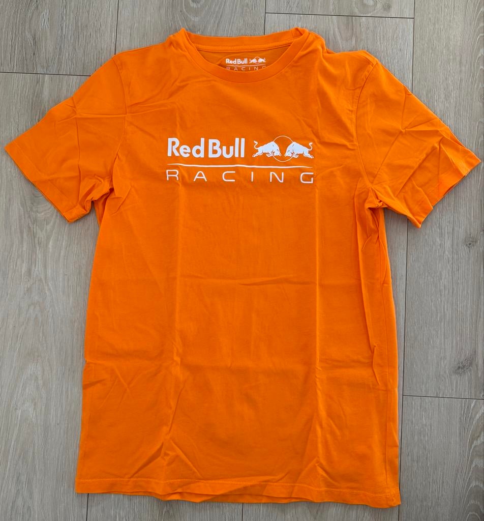 Red Bull Racing T-shirt Oranje Maat L, Ophalen of Verzenden, Zo goed als nieuw, Maat 52/54 (L), Oranje