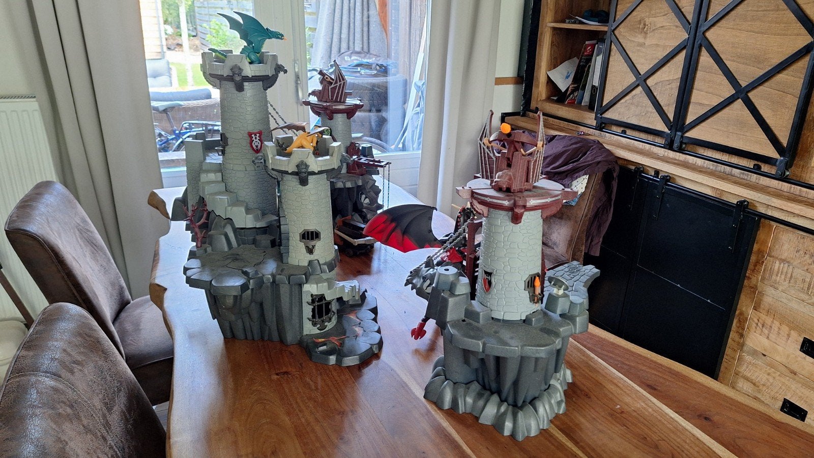 Heel veel Playmobil met groot kasteel, Kinderen en Baby's, Speelgoed | Playmobil, Ophalen, Gebruikt, Losse onderdelen, Fantasy