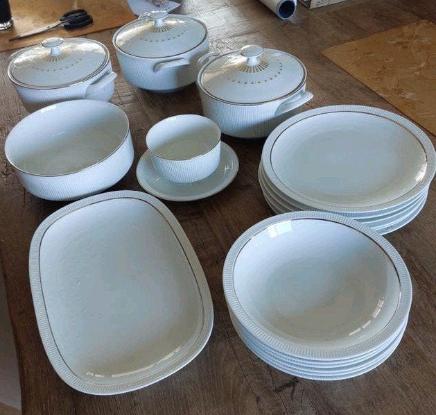 Arzberg Cannelee 'Decor 3409' servies – Heinrich Löffelhardt, Antiek en Kunst, Ophalen