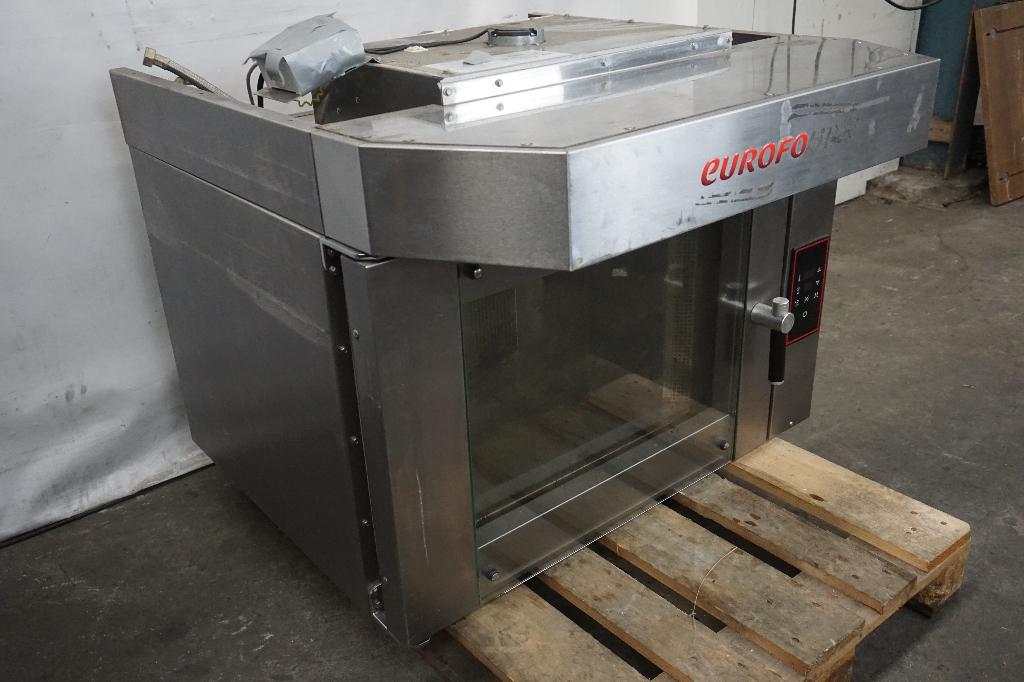 Eurofours grote oven confectieoven horeca - met afzuiger, Hete lucht, 60 cm of meer, Ophalen of Verzenden, Oven met grill