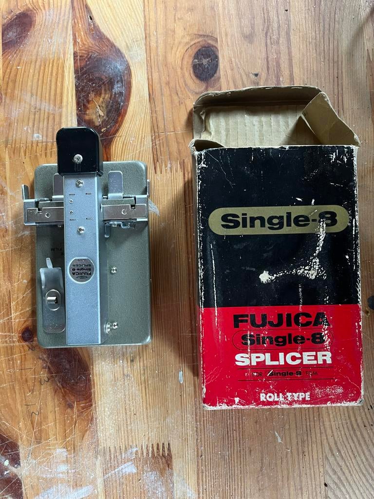 Vintage Fujica Single-8 Splicer voor film, Ophalen of Verzenden