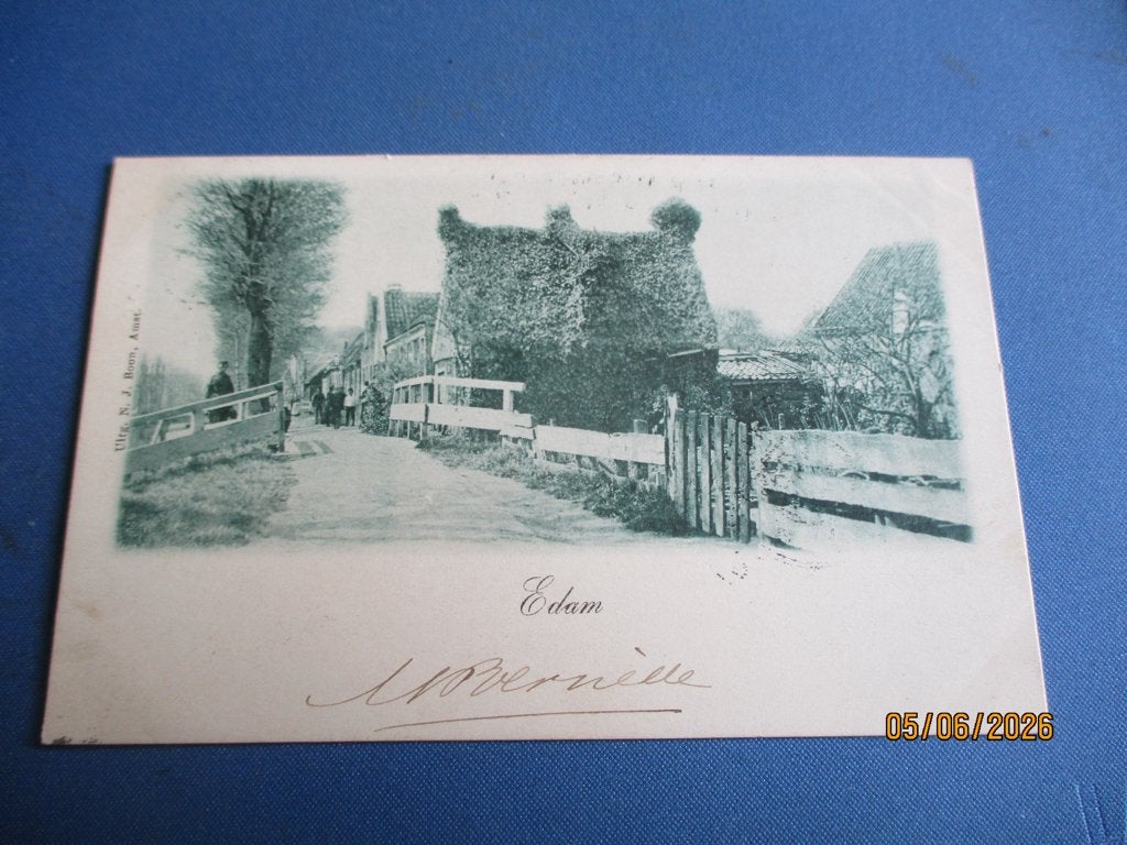 Edam (1900), Ophalen of Verzenden, Voor 1920, Gelopen, Noord-Holland