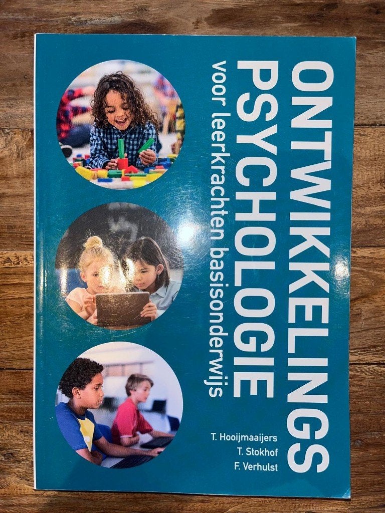 Ontwikkelingspsychologie voor leerkrachten basisonderwijs, Boeken, Ophalen of Verzenden, Zo goed als nieuw, Ontwikkelingspsychologie