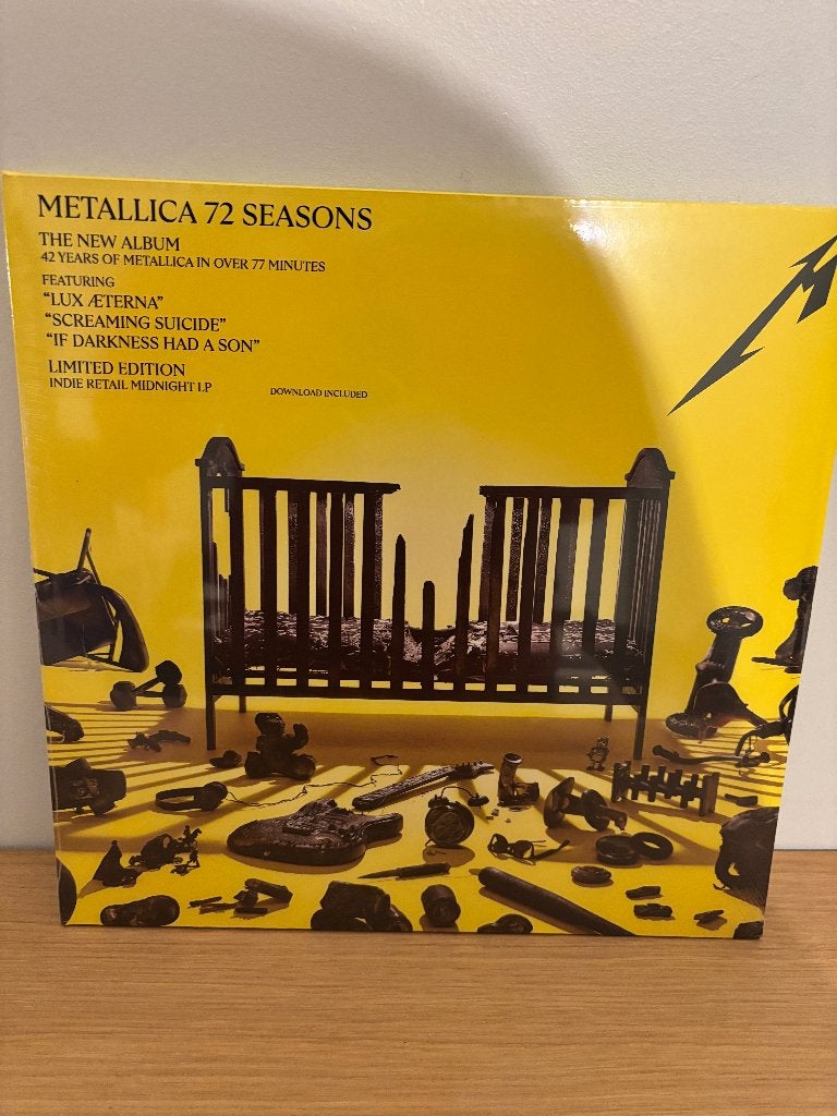 LP - Metallica - 72 seasons, LP, Heavy metal, Colored vinyl, Ophalen of Verzenden