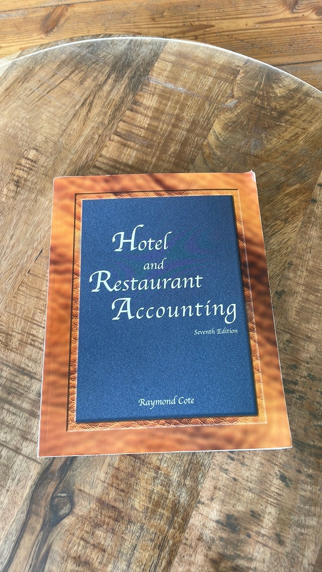 Hotel and Restaurant Accounting - Raymond Cote, Boeken, Studieboeken en Cursussen, Ophalen of Verzenden, Gamma, Zo goed als nieuw