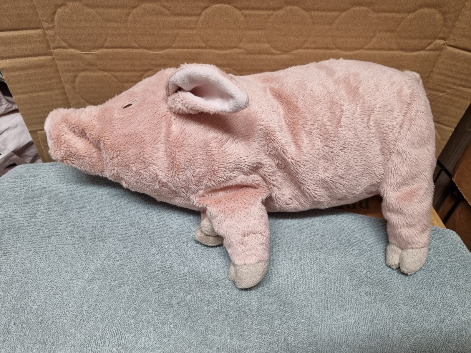 ikea varkens knuffel nr 6, Kinderen en Baby's, Ophalen of Verzenden, Zo goed als nieuw, Overige typen