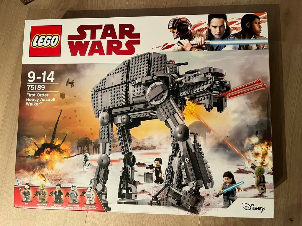 Lego 75189 Star Wars First order heavy assault walker nieuw, Compleet, Star Wars, Verzenden, Lego