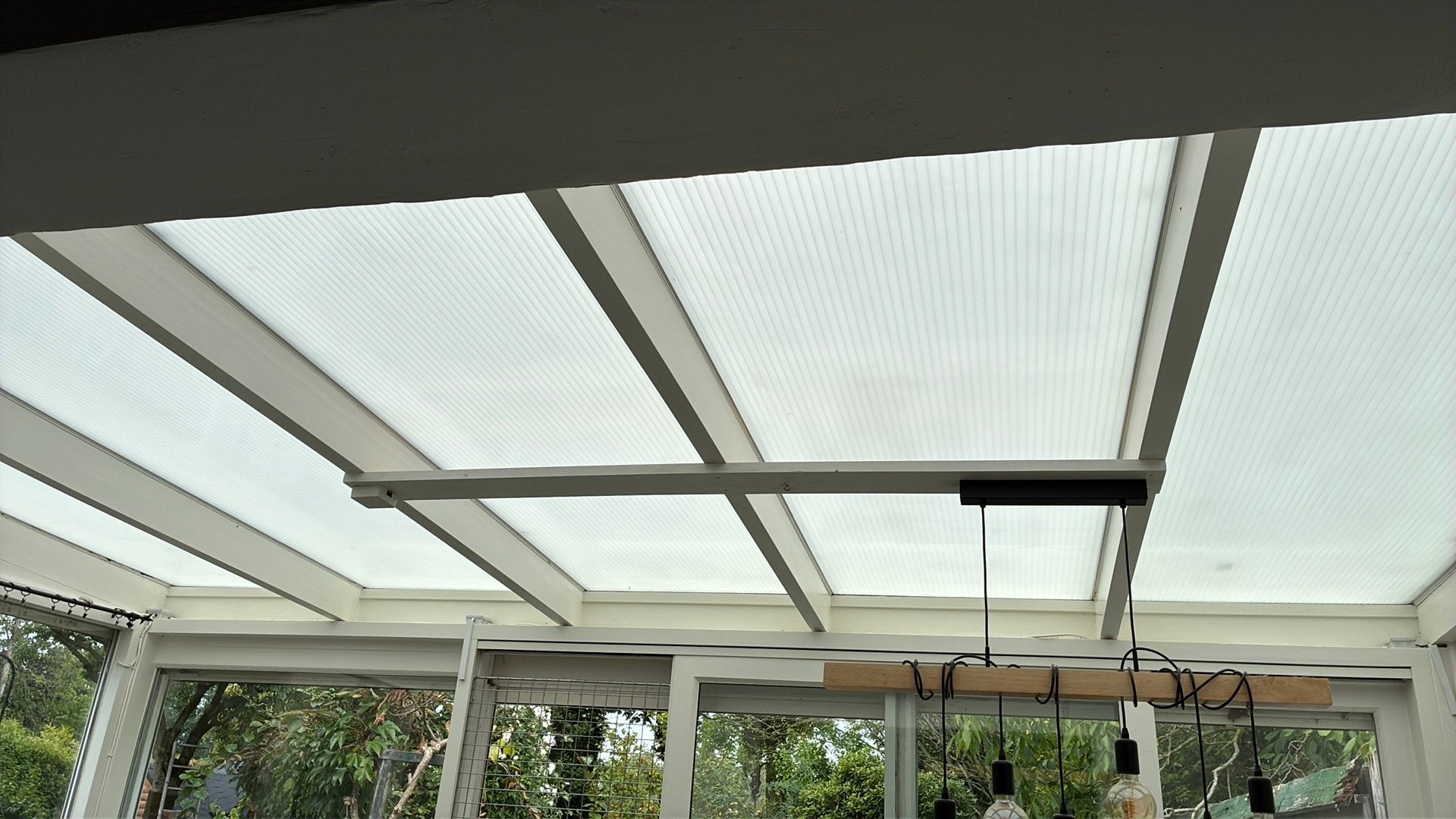 Polycarbonaat platen, Ophalen of Verzenden, Zo goed als nieuw, Veranda