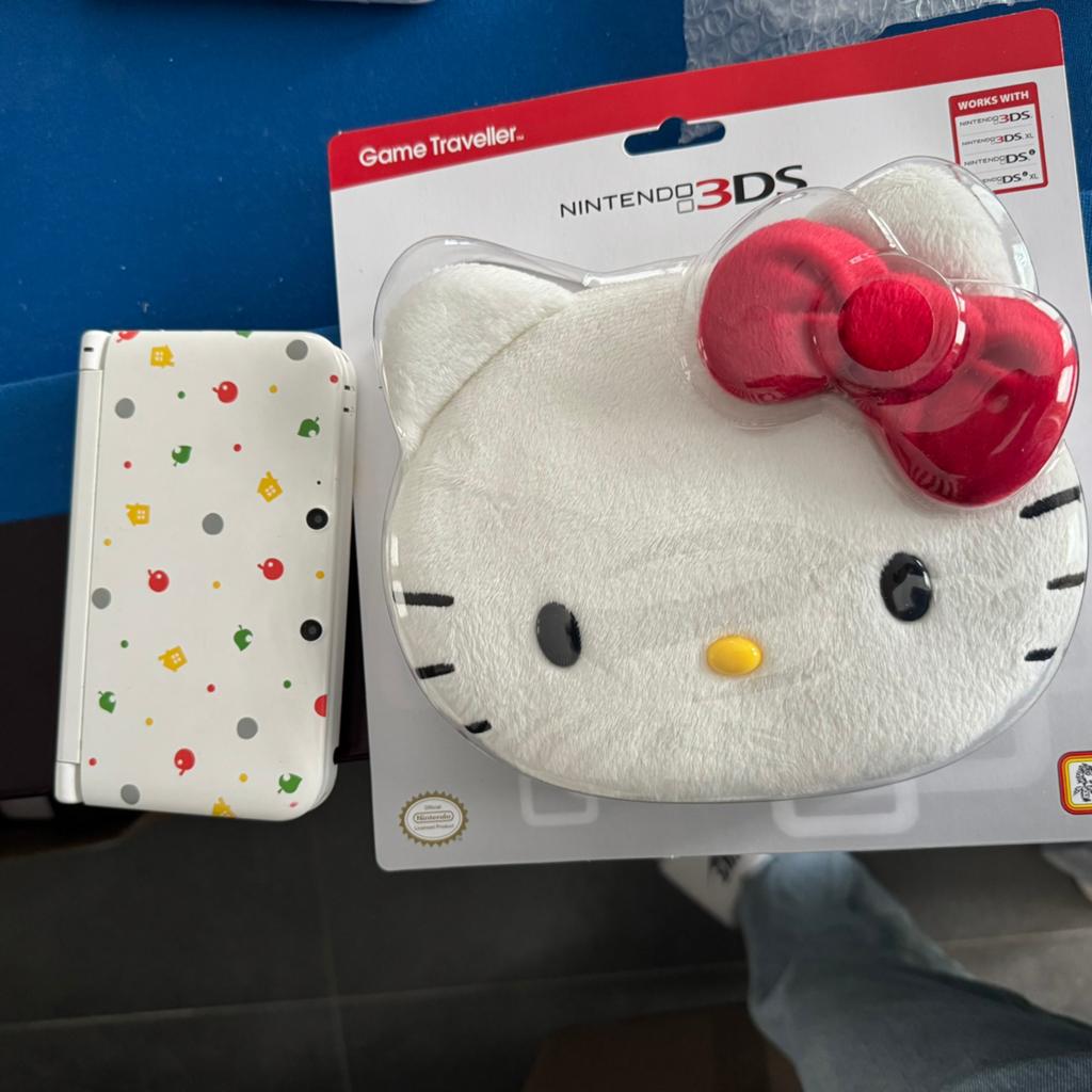 Hello Kitty Hoesje 3DS (XL) Nieuw Origineel Nintendo, Overige typen, Ophalen of Verzenden, Zo goed als nieuw, Draadloos