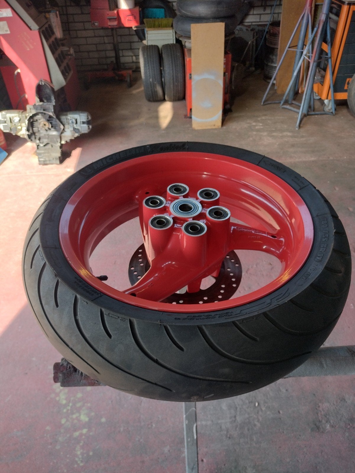 achterwiel Ducati 5.5 inch, Motoren, Onderdelen | Ducati, Ophalen of Verzenden, Gebruikt