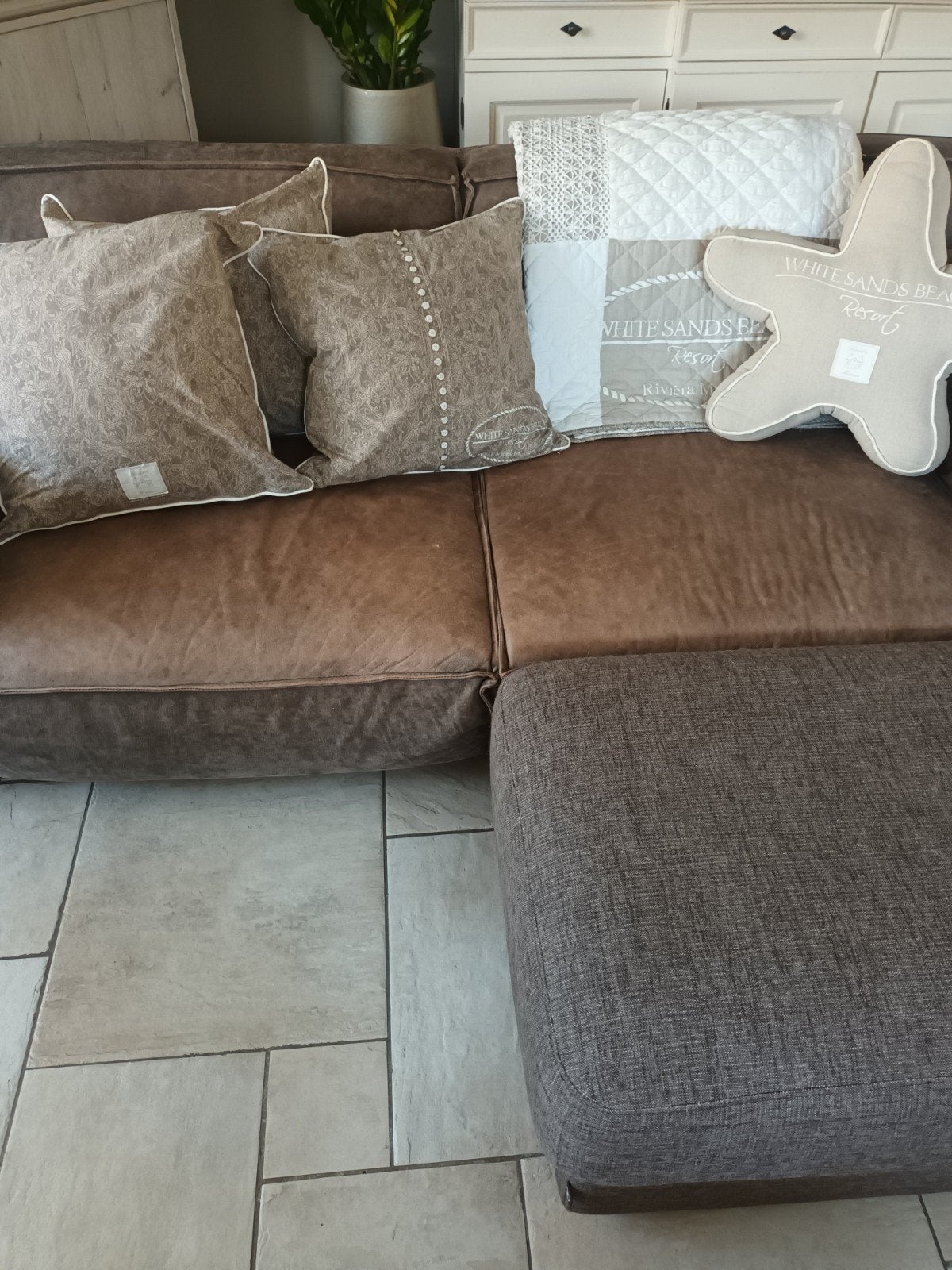 riviera maison plaid en kussens, Huis en Inrichting, Ophalen, Vierkant