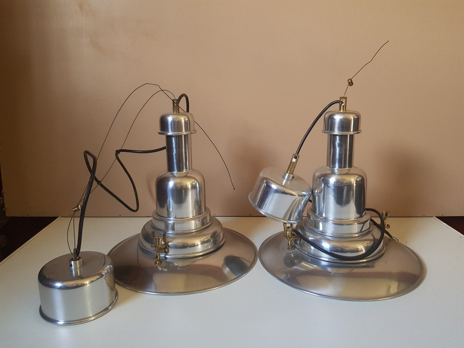 ikea ottava hanglampen 2 stuks visserslamp, Ophalen of Verzenden, Gebruikt