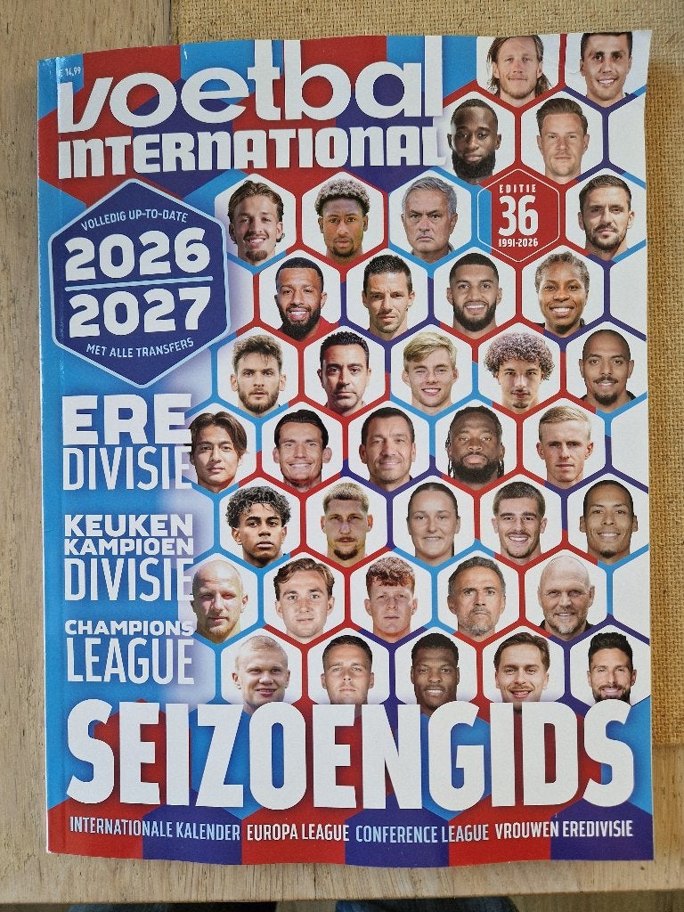V.I. Seizoengids  2026 - 2027, Ophalen of Verzenden, Nieuw, Overige binnenlandse clubs, Boek of Tijdschrift