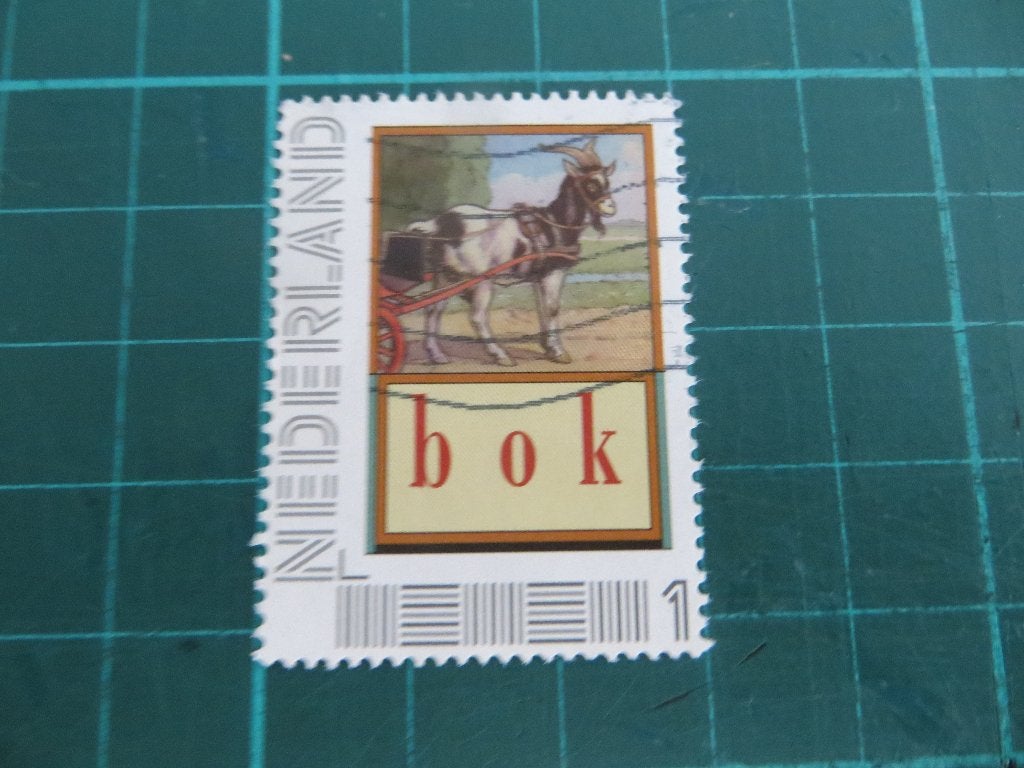Persoonlijke zegel, Ophalen of Verzenden, Na 1940, Gestempeld