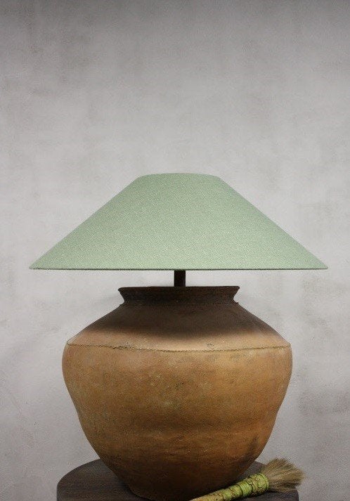 Stoere Terracotta Kruiklamp XL Oosterse Landelijke Kruiklamp, Huis en Inrichting, Lampen | Tafellampen, Overige typen, Overige materialen
