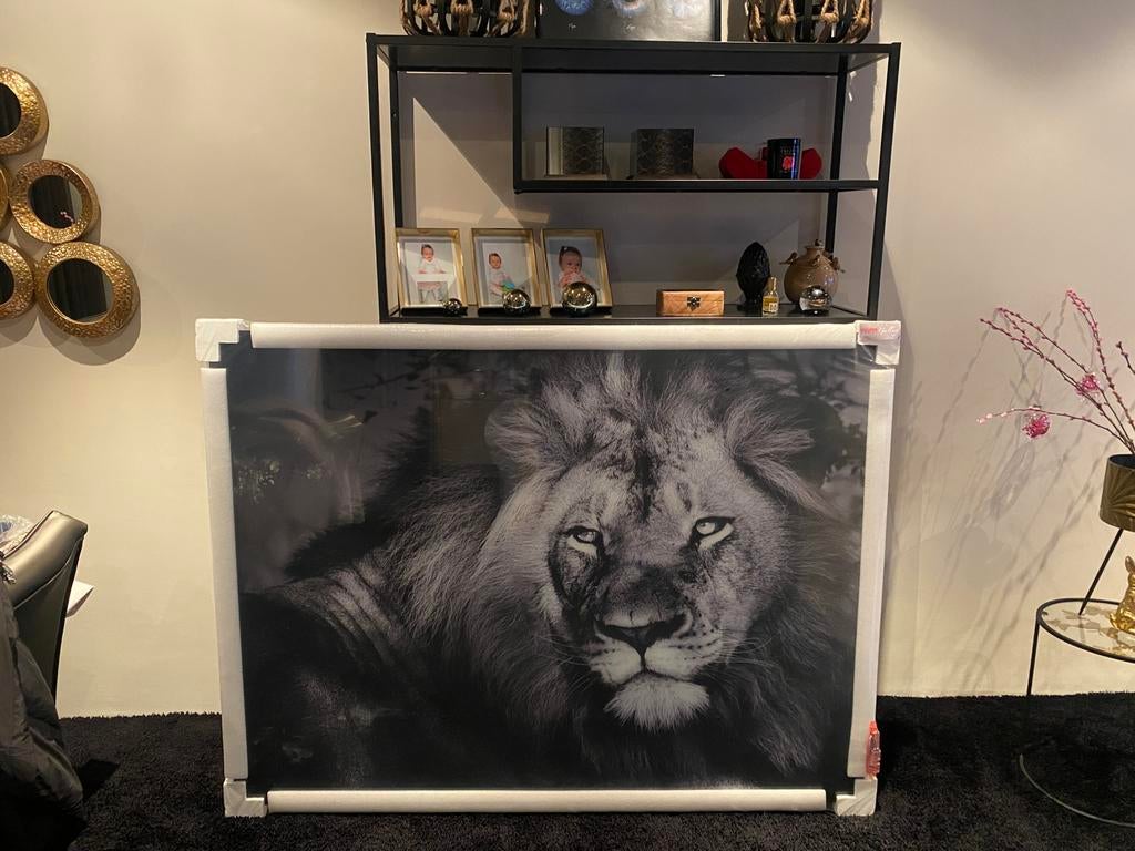 Kare design schilderij van glas 120x160, Ophalen