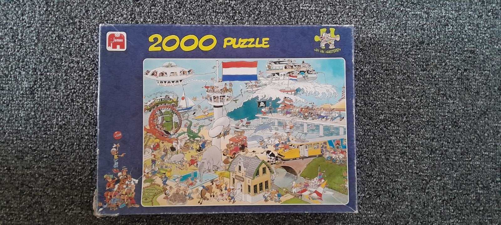Puzzel Legpuzzel JvH Ter Land, ter Zee en in de lucht, Ophalen of Verzenden, 500 t/m 1500 stukjes, Gebruikt
