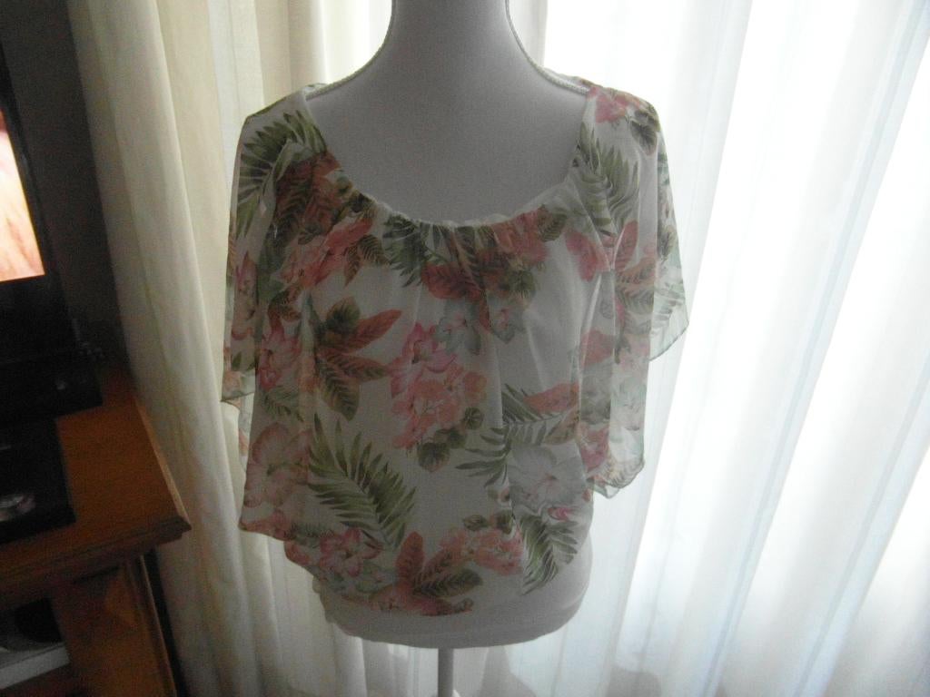 dames shirt, Ophalen of Verzenden, Gedragen, Korte mouw