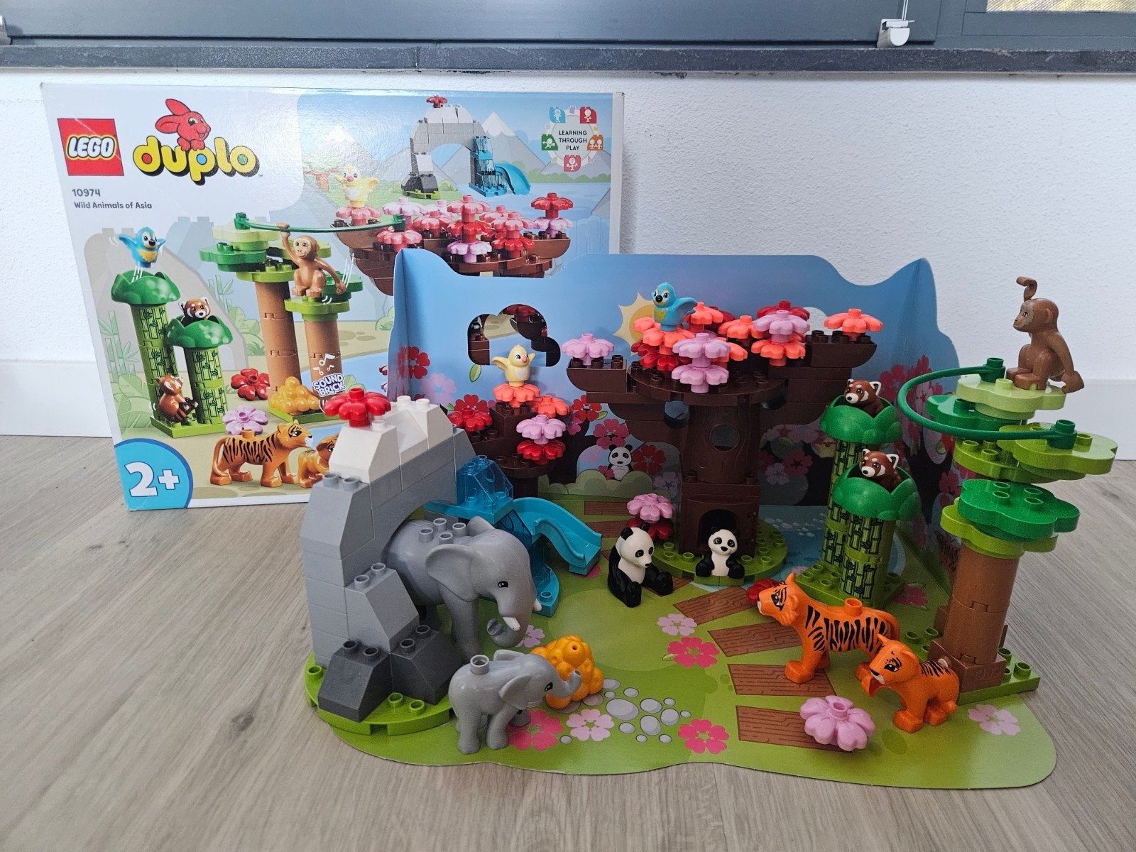 Lego Duplo 10974 Wilde dieren van Azië, Gebruikt, Overige thema's, Ophalen of Verzenden, Duplo