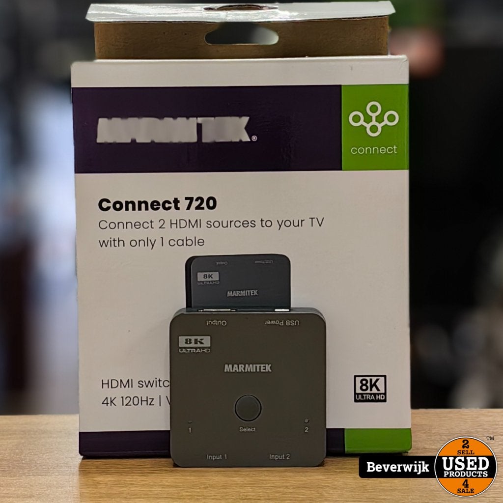 Marmitek Connect 720 RCA/Scart naar HDMI Converter - Netjes!, Flex Ltd., Gebruikt, https://flex.com/contact-us, Nobelstraat 10, 5807 GA Oostrum LB, Limburg, Nederland