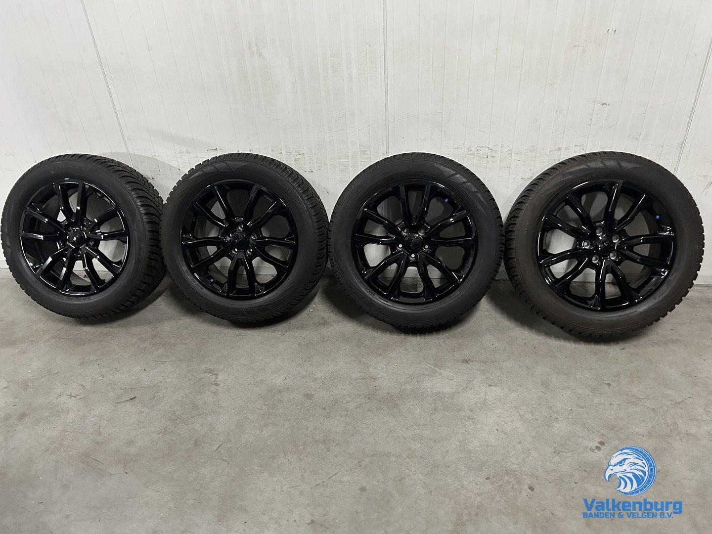9-10mm! Originele Jeep Compass Renagade 18 inch zwarte velge, Auto-onderdelen, Banden en Velgen, 18 inch, Gebruikt, -, -