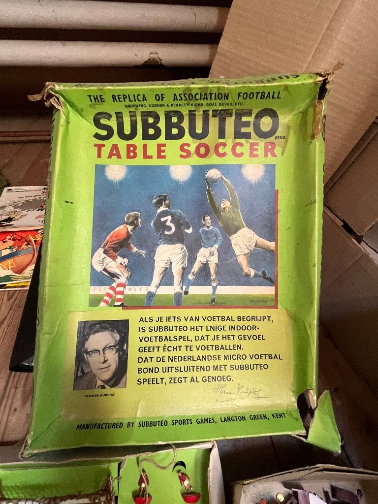 Grote Vintage Subbuteo Verzameling (Jaren '70)met 4 teams, Ophalen, Overige typen