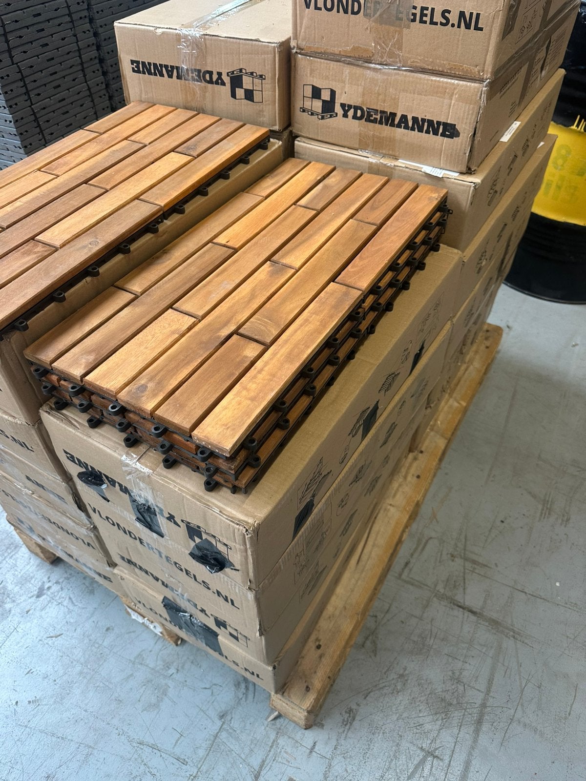 Acaciahout Balkontegels Vlondertegels Terrastegels - NIEUW, Tuin en Terras, Terrasdelen en Vlonders, Info@ydemanne.nl, Nieuw, Ophalen of Verzenden