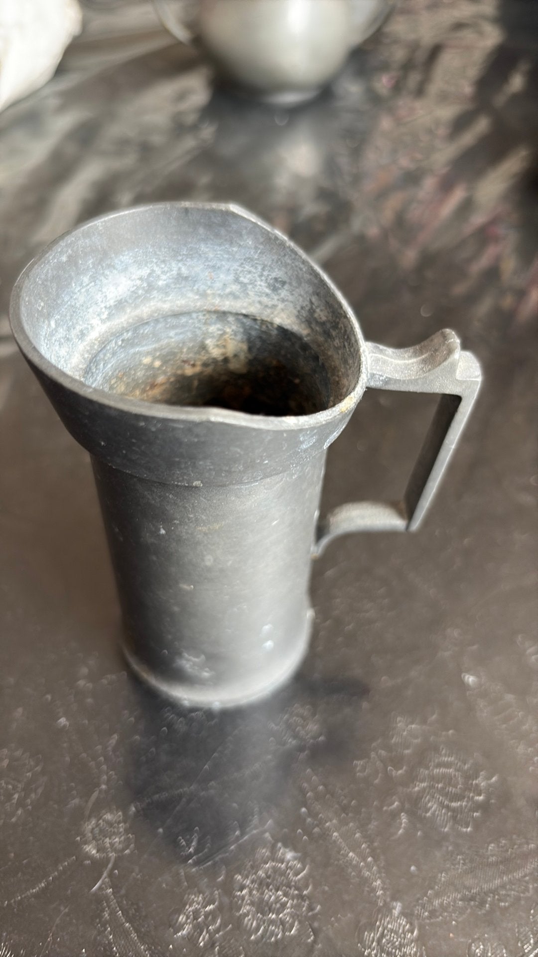 Tinnen kannetje 1dl, Antiek en Kunst, Antiek | Tin, Ophalen of Verzenden