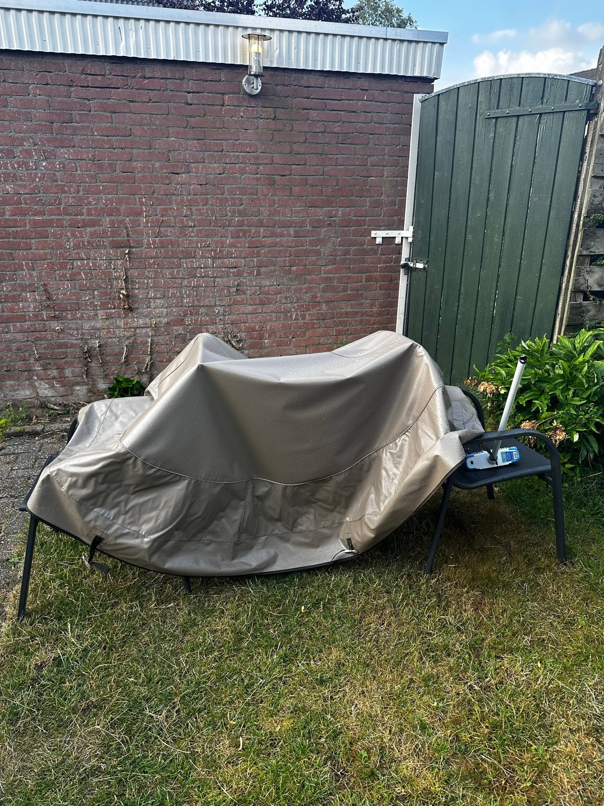 Intex Pure Spa jacuzzi 4 personen, Ophalen, Gebruikt, Afdekzeil, Opblaasbaar