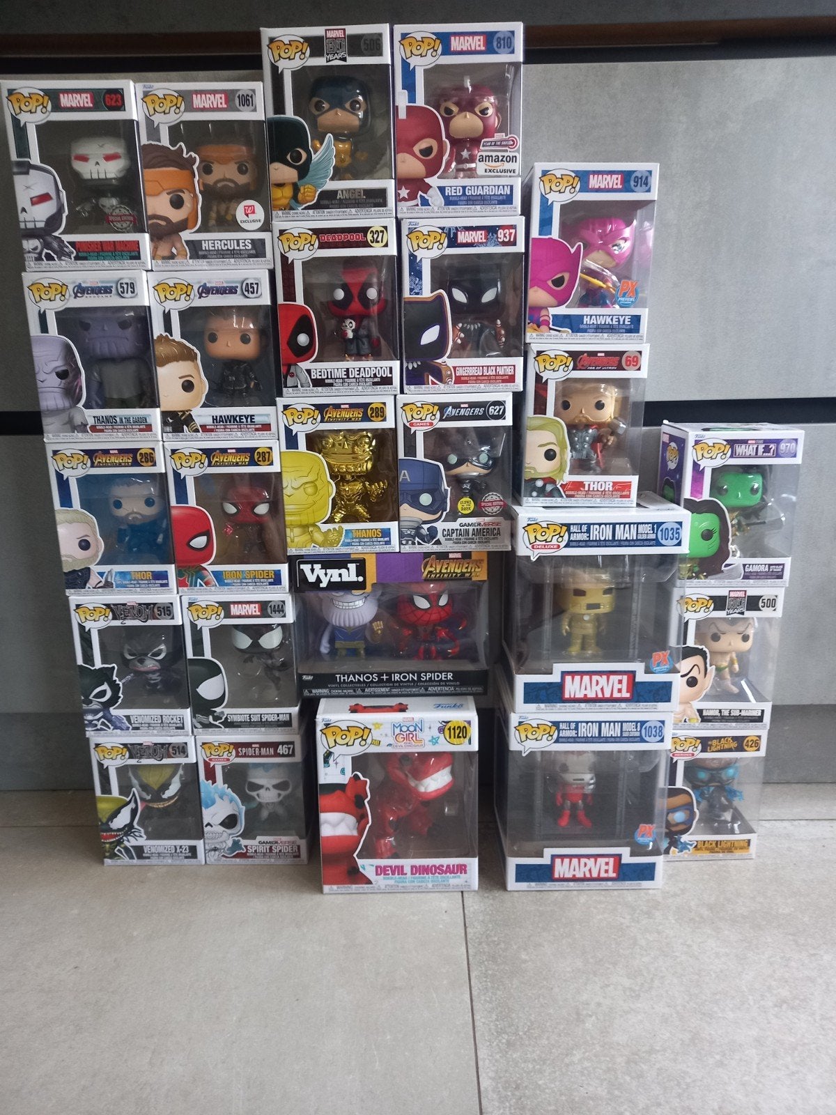 Funko pop Marvel € 8,00 per stuk 4 voor € 30,00, Ophalen of Verzenden, Zo goed als nieuw