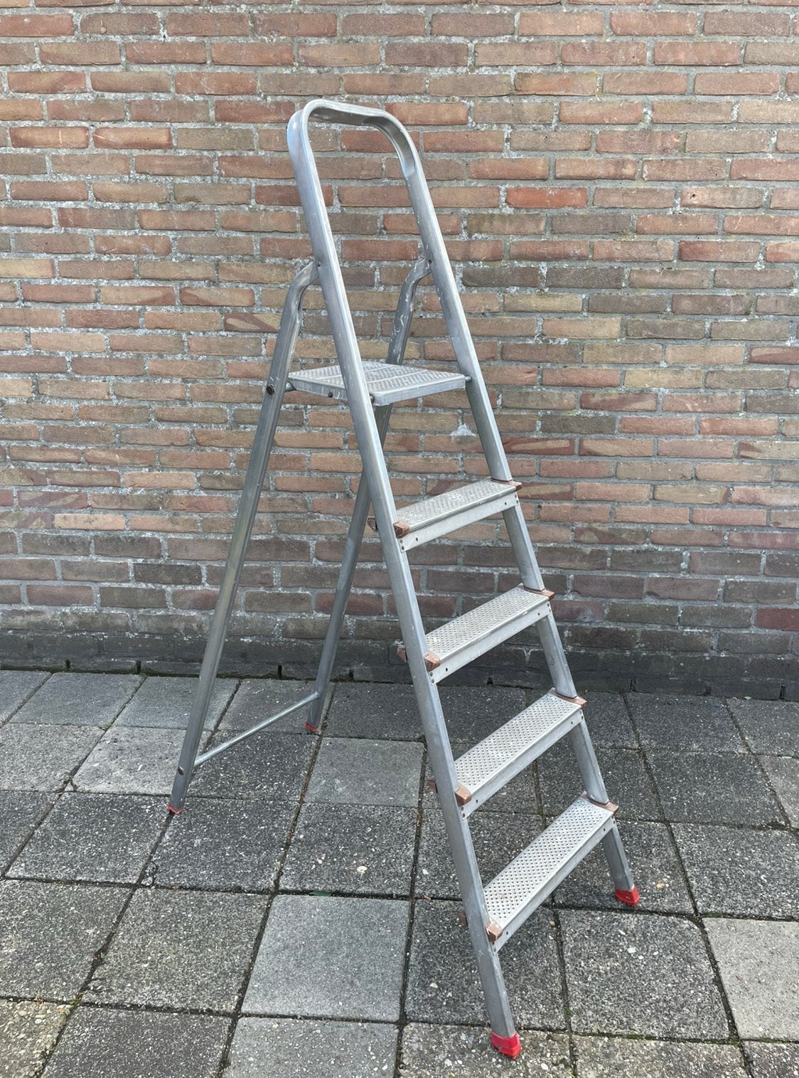 Werk trap, Doe-het-zelf en Verbouw, Ladders en Trappen, Ophalen, Gebruikt, Trap, Opvouwbaar of Inschuifbaar