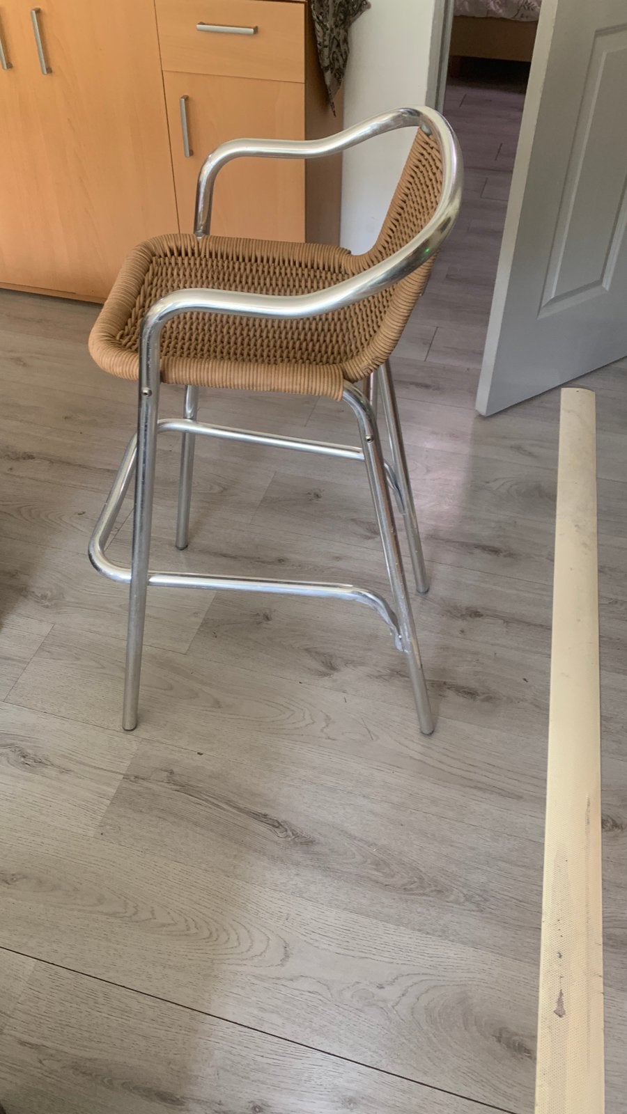 Stulen, 1 kruk, Ophalen of Verzenden, Zo goed als nieuw