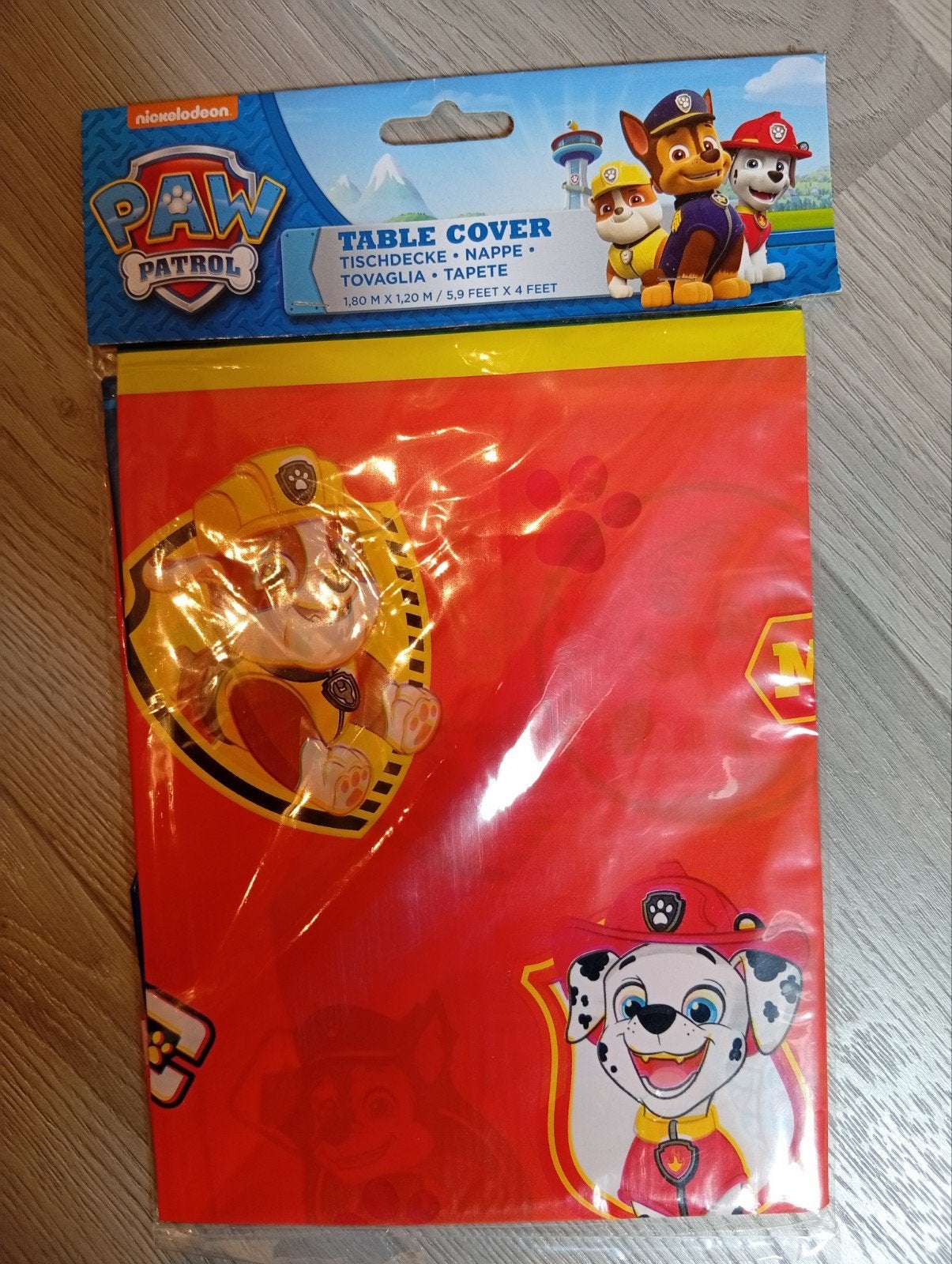 Paw patrol tafelkleed, Hobby en Vrije tijd, Feestartikelen, Ophalen of Verzenden, Nieuw, Versiering, Verjaardag