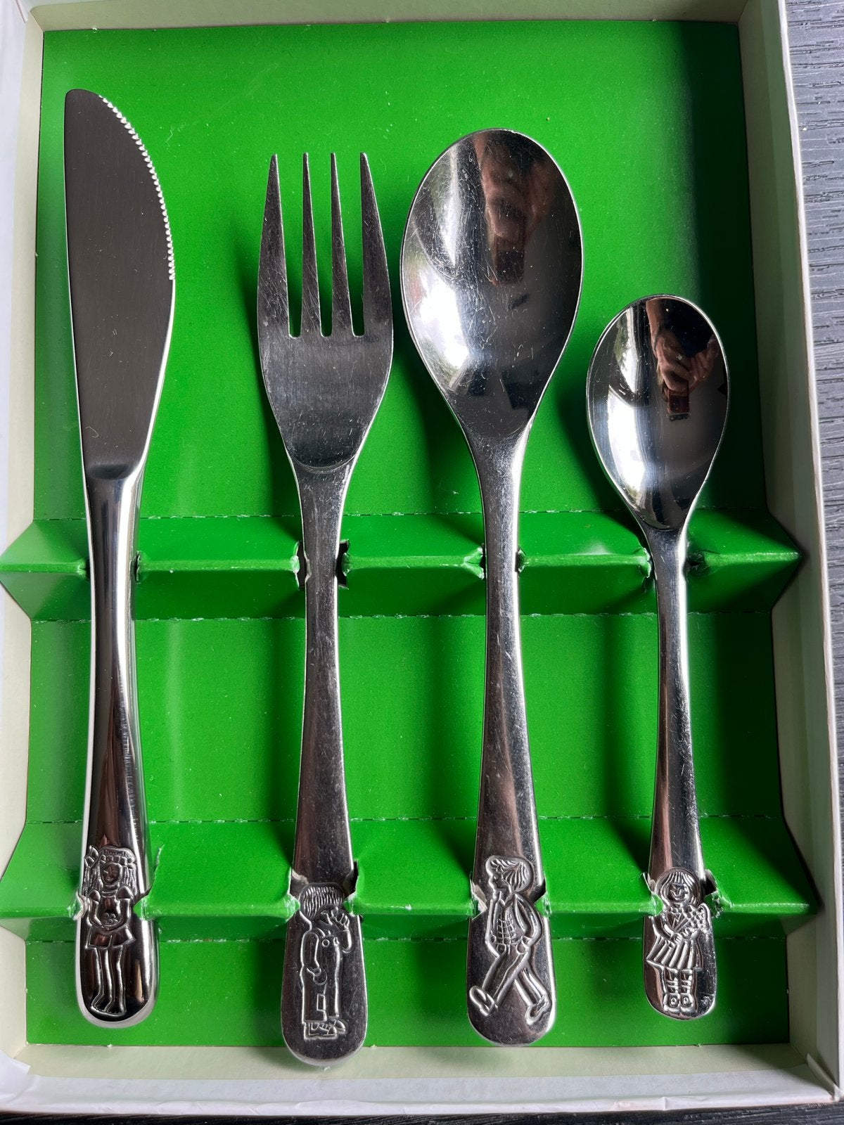 WMF Rasselbande Kinderbestek - 4-delig, Roestvrij, Ophalen of Verzenden, Nieuw