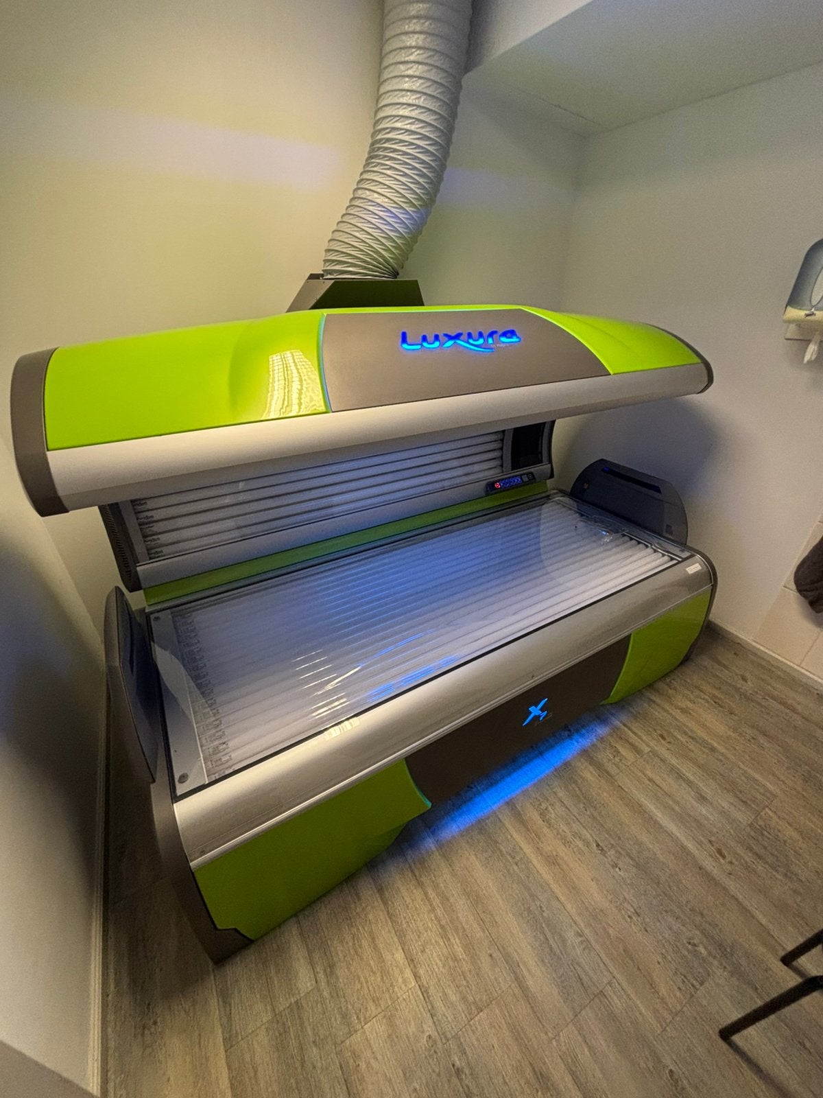 Hapro Luxura X7 42Sli intensive 2m professioneel onderhouden, Ophalen, Zo goed als nieuw, Zonnebank dubbelzijdig, 15 lampen of meer