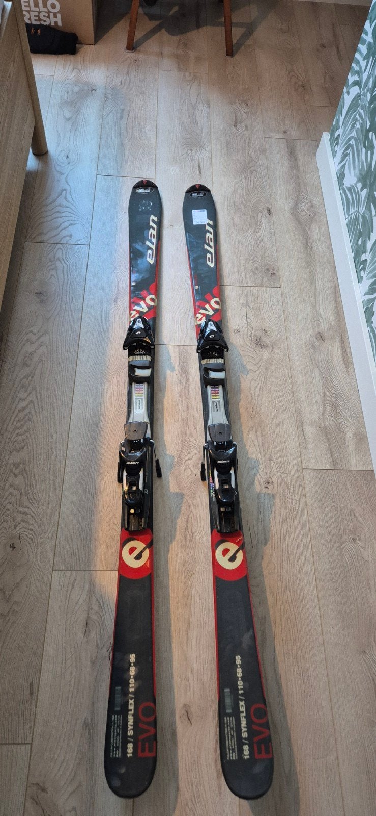 Elan EVO-ski's 168cm, Overige merken, 160 tot 180 cm, Gebruikt, Ophalen of Verzenden